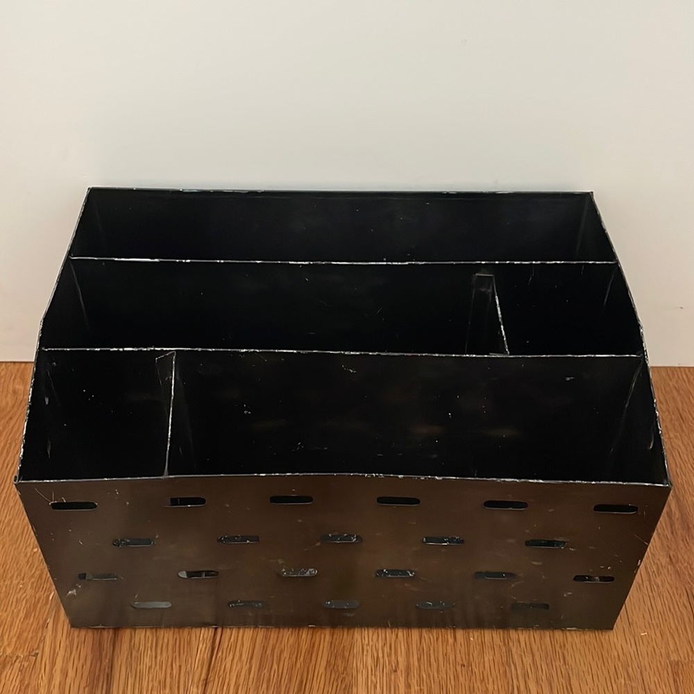 2/$25 - METAL STORAGE BIN